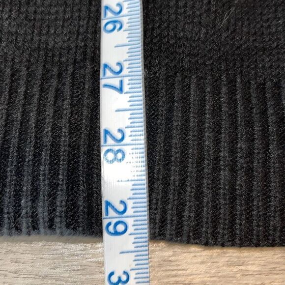 Topshop Curve Knit New York Sweater in Monochrome Black Size 8-10 Medium‎ - Picture 11 of 11